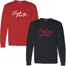 Club North 2025 Volleyball D2 Long Sleeve T