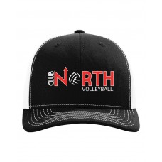 Club North Volleyball Trucker Hat (Black-White)